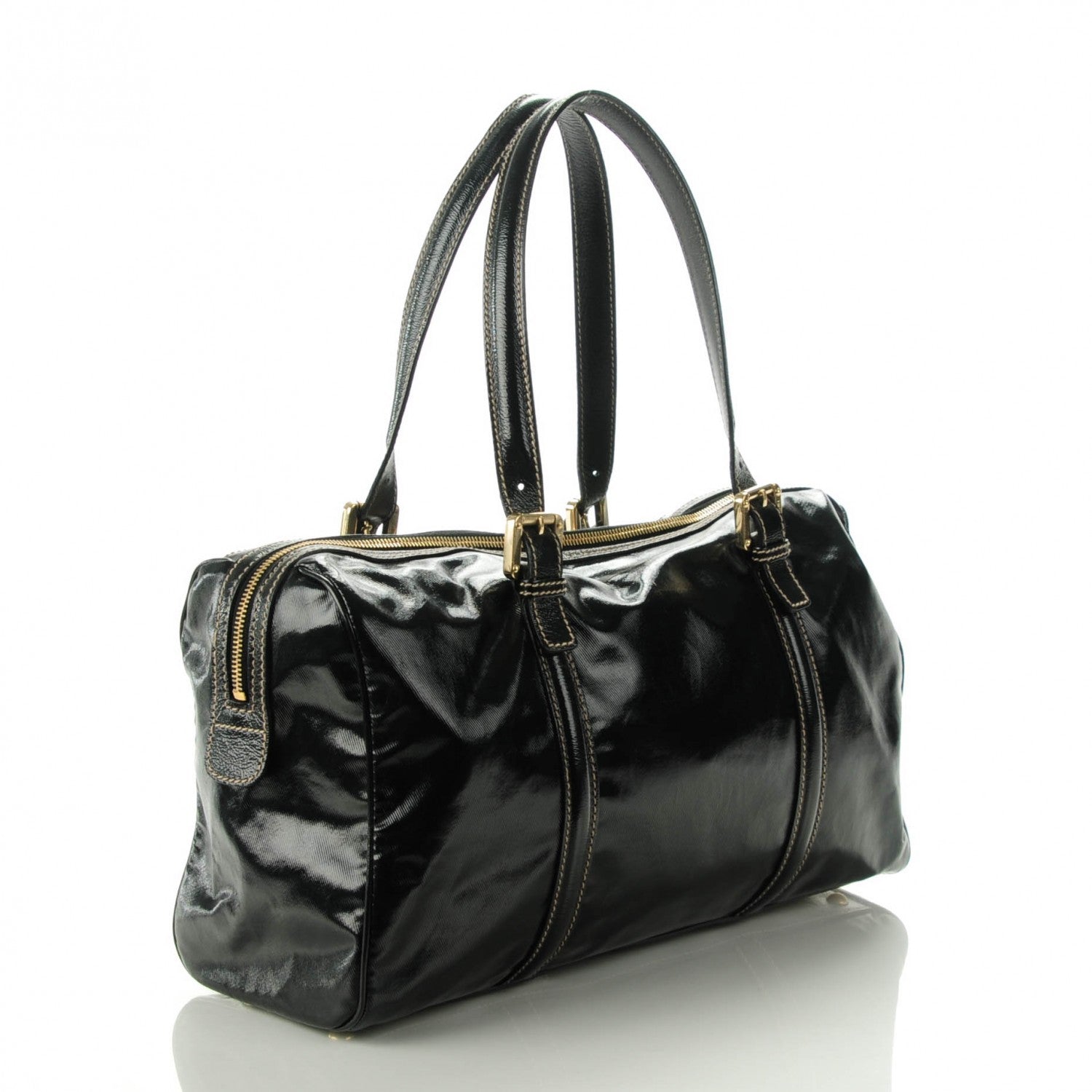 Gucci Dialux Britt Medium Boston Black 3 of 7