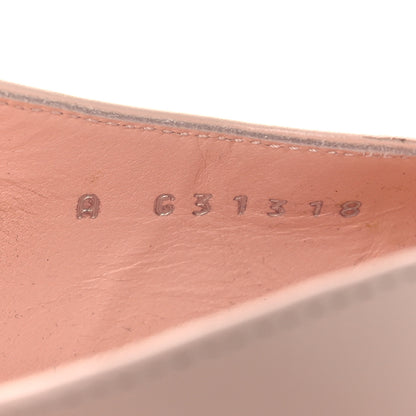 Chanel Calfskin Grosgrain Cap Toe CC Slingback Pumps 39 Light Pink Black 10 of 14