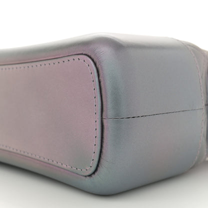 Chanel Iridescent Lambskin Calfskin Quilted Medium Gabrielle Hobo Light Purple 10 of 10