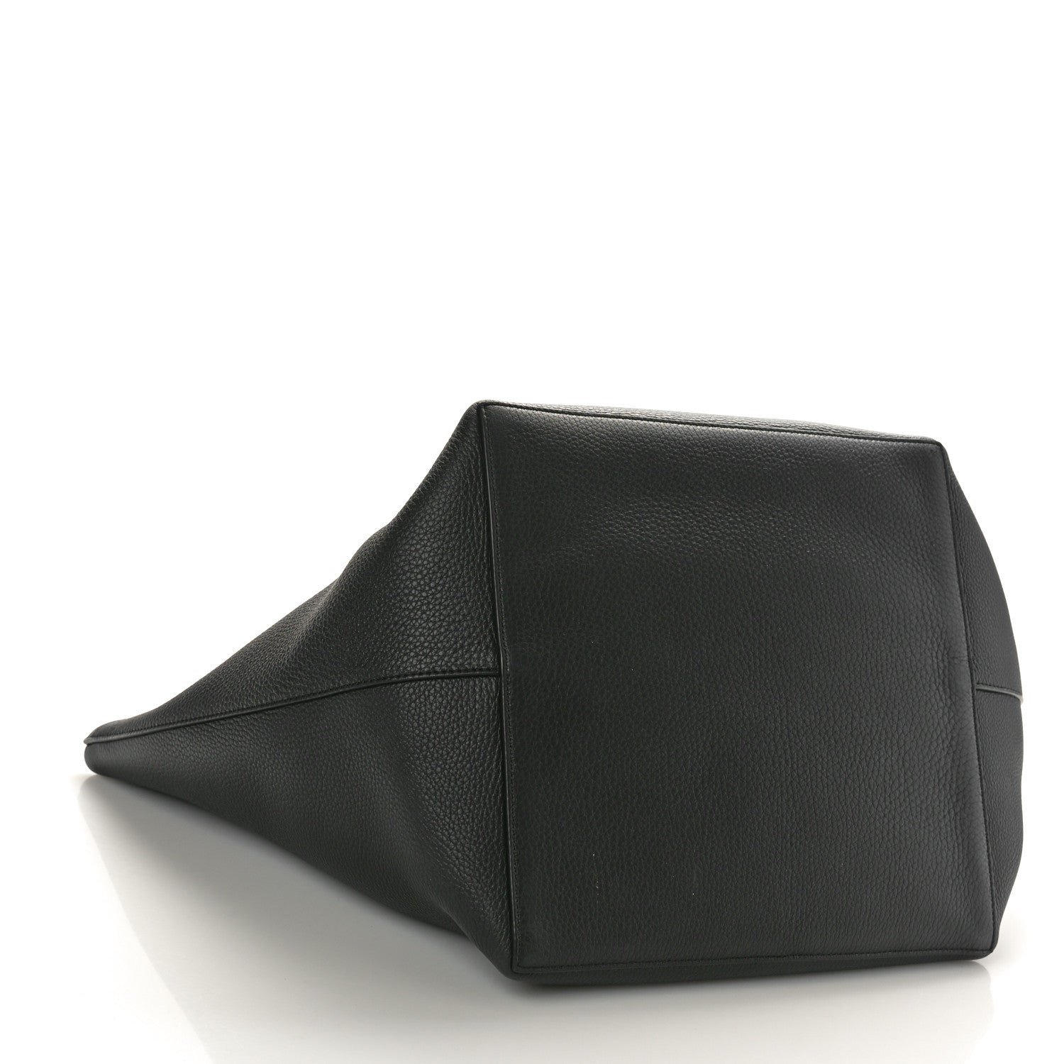 The Row Grained Calfskin Park Tote Three Black 5 of 12