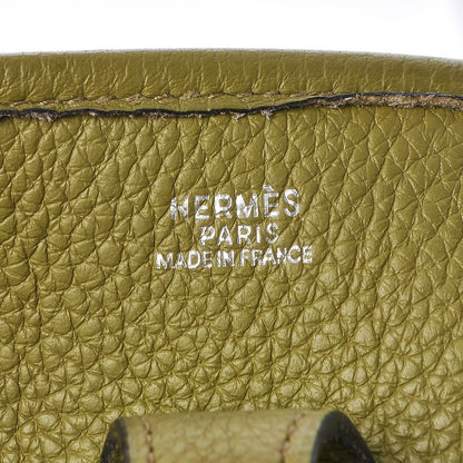 Hermes Taurillon Clemence Evelyne II PM Vert Chartreuse 7 of 8