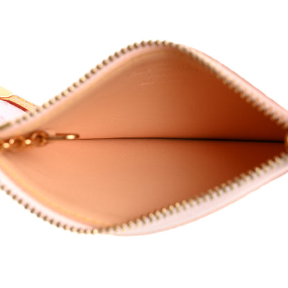 Louis Vuitton Monogram Cherry Blossom Key Pouch Pink 5 of 10