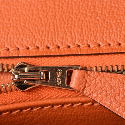 Hermes Togo Birkin 30 Orange 11 of 38