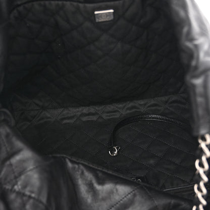 Chanel Shiny Calfskin Quilted Chanel 22 Black 6 of 10