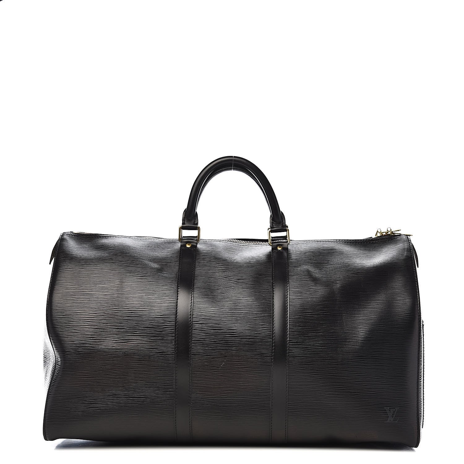 Louis Vuitton Epi Keepall 50 Black 1 of 15