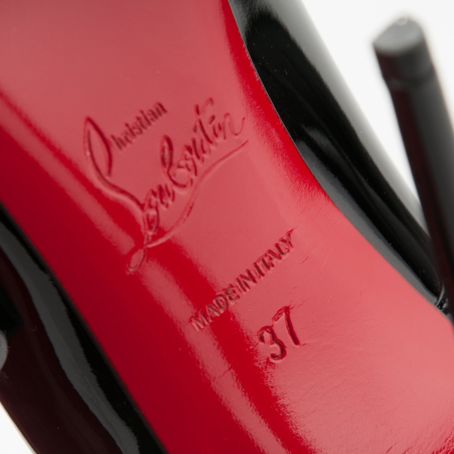 Christian Louboutin Patent So Kate 120 Pumps 37 Black 6 of 6