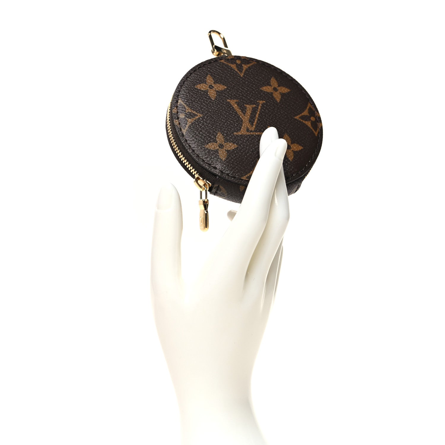 Louis Vuitton Monogram Multi Pochette Accessories Round Coin Purse 2 of 7