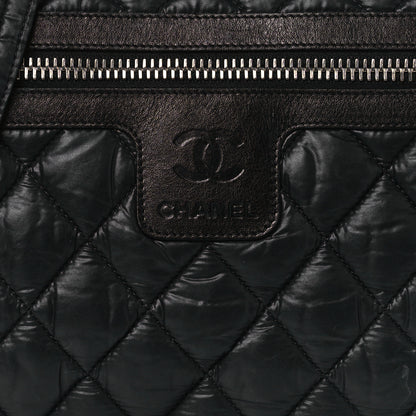Chanel Nylon Small Coco Cocoon Messenger Bag Black 8 of 11