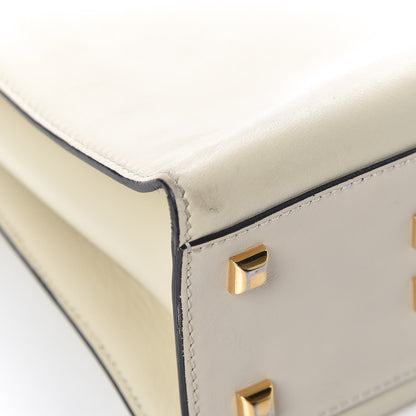 Valentino Garavani Vitello Medium My Rockstud Frame Bag Light Ivory 12 of 15