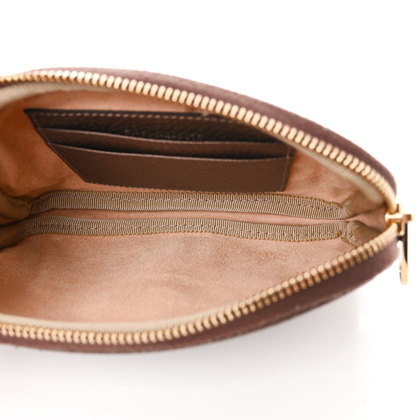 GG Supreme Monogram Ophidia Belted iPhone Case 95 38 Dark Brown