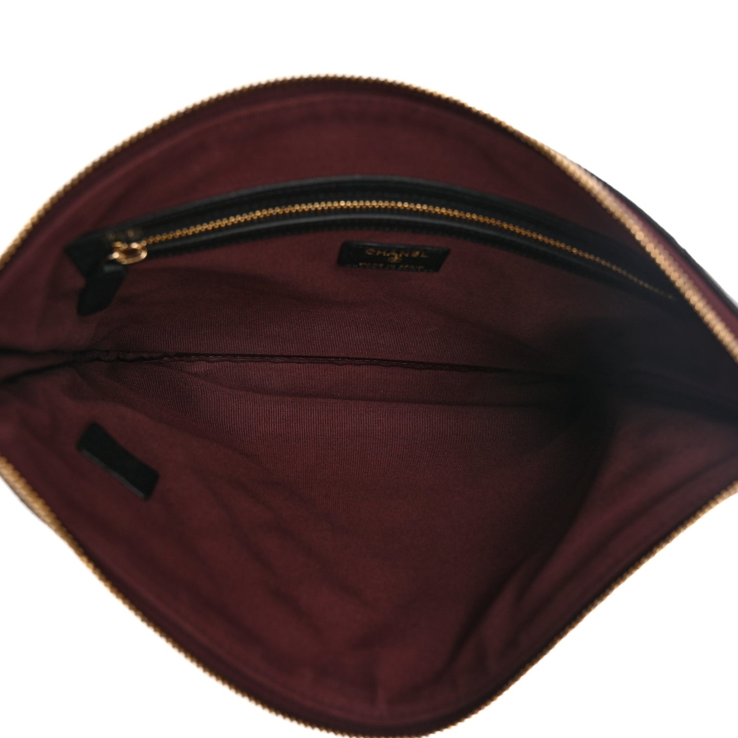 Caviar Quilted Medium Cosmetic Case Black