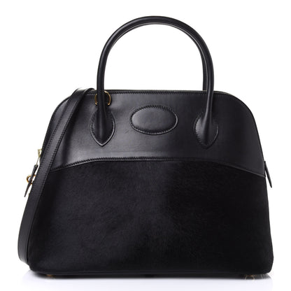 Hermes Pony Hair Bolide 31 Black 1 of 4