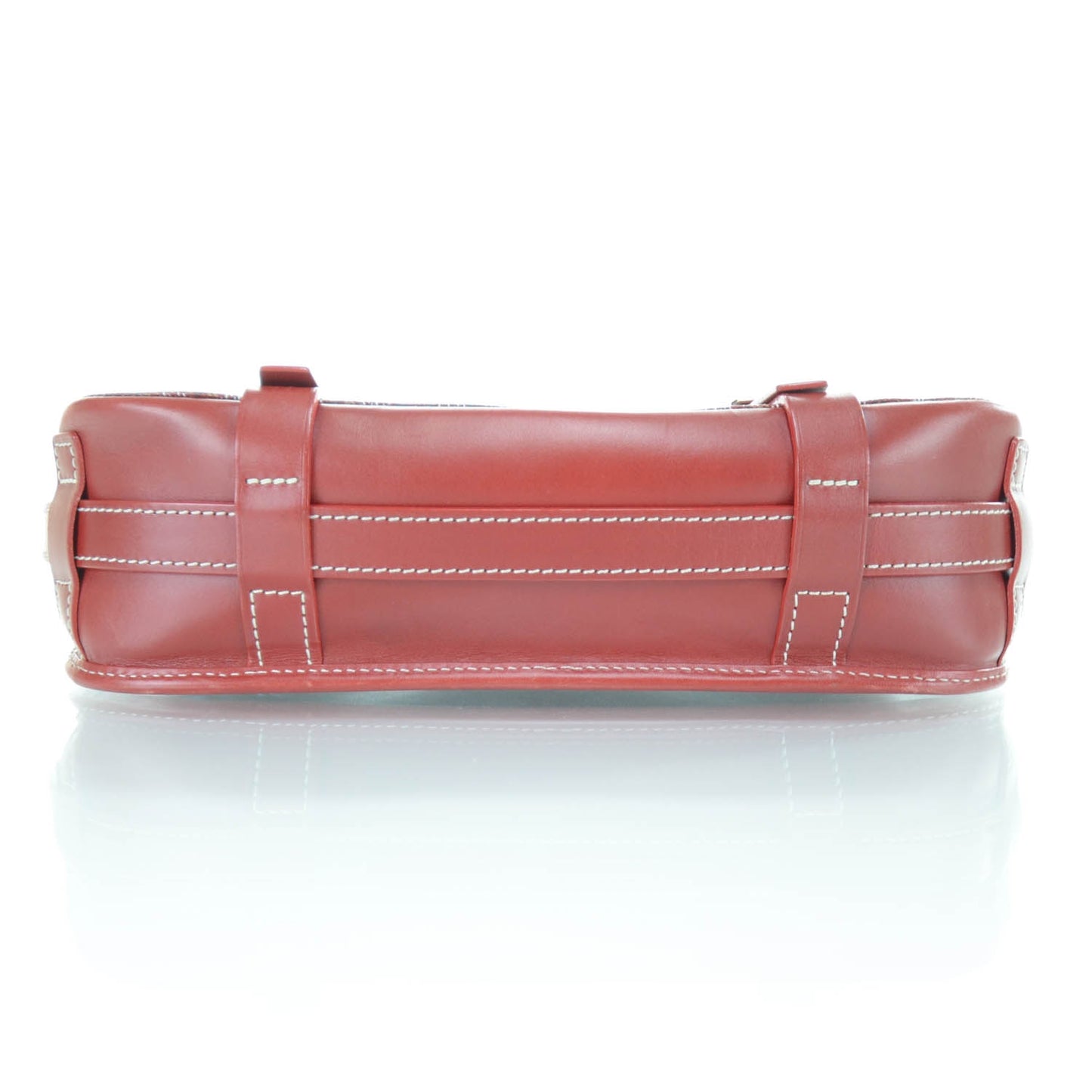 Goyardine Belvedere MM Messenger Bag Red