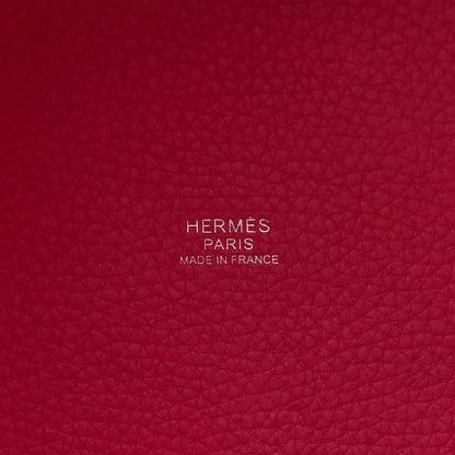 Hermes Taurillon Clemence Picotin Lock 18 PM Rose Extreme 6 of 11
