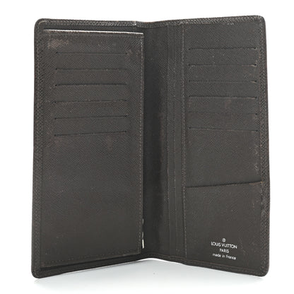 Louis Vuitton Taiga Brazza Wallet Grizzli 5 of 7