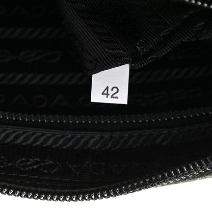 Prada Re-Nylon Vela Pouch Black 8 of 8