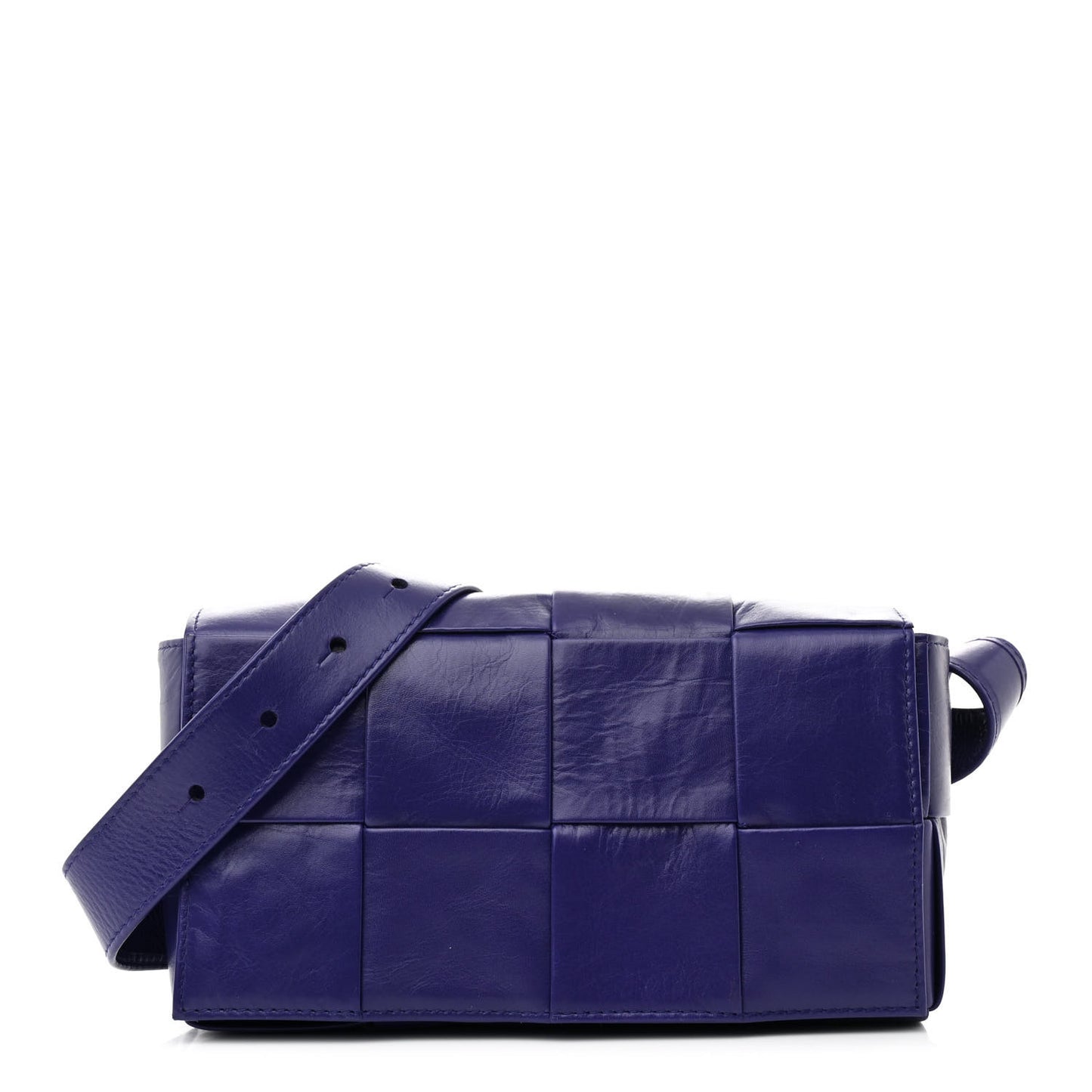 Paper Calfskin Maxi Intreccio Cassette Belt Bag Unicorn