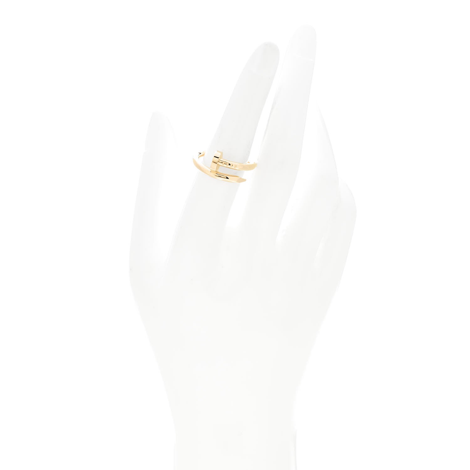 Cartier 18K Yellow Gold Juste Un Clou Ring 54 7 2 of 6