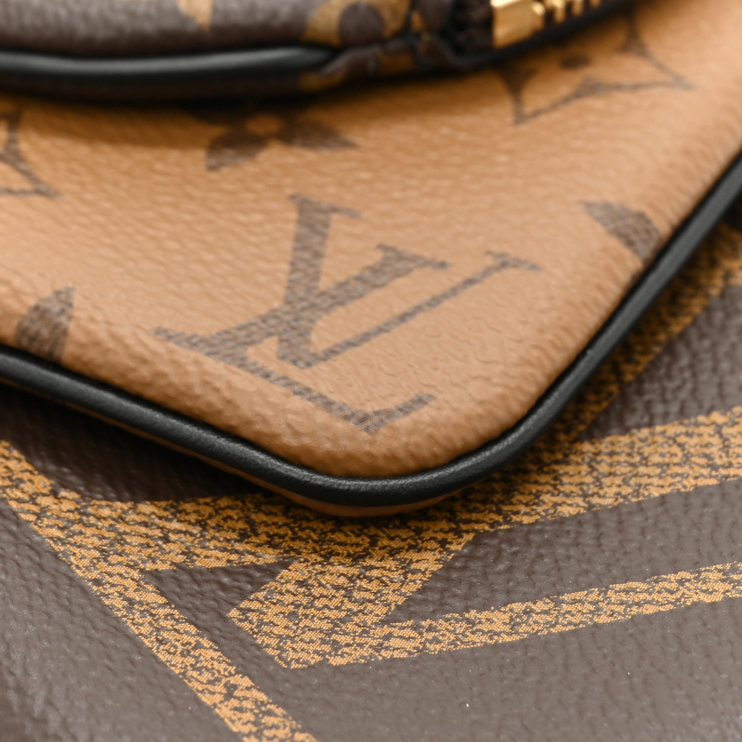 Reverse Monogram Giant Trio Pouch