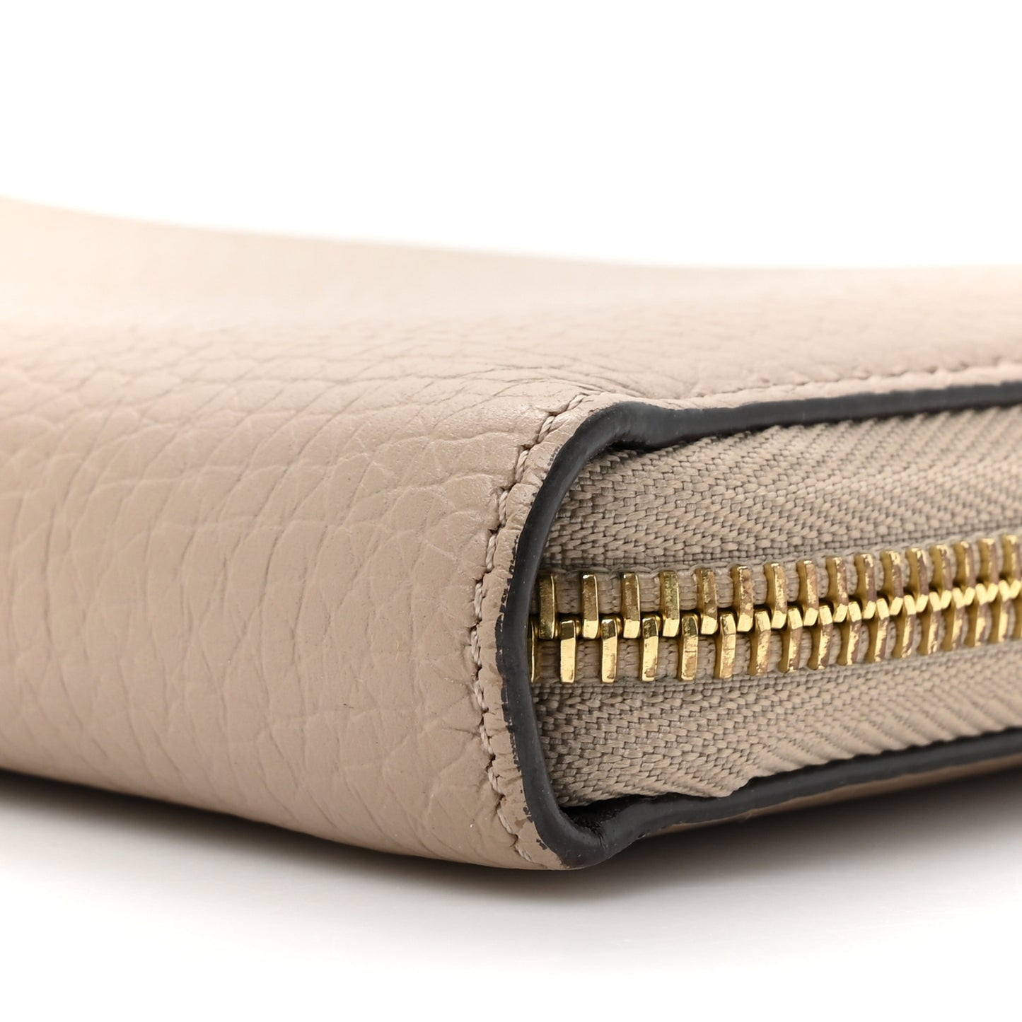 Veau Cachemire Comete Wallet Galet