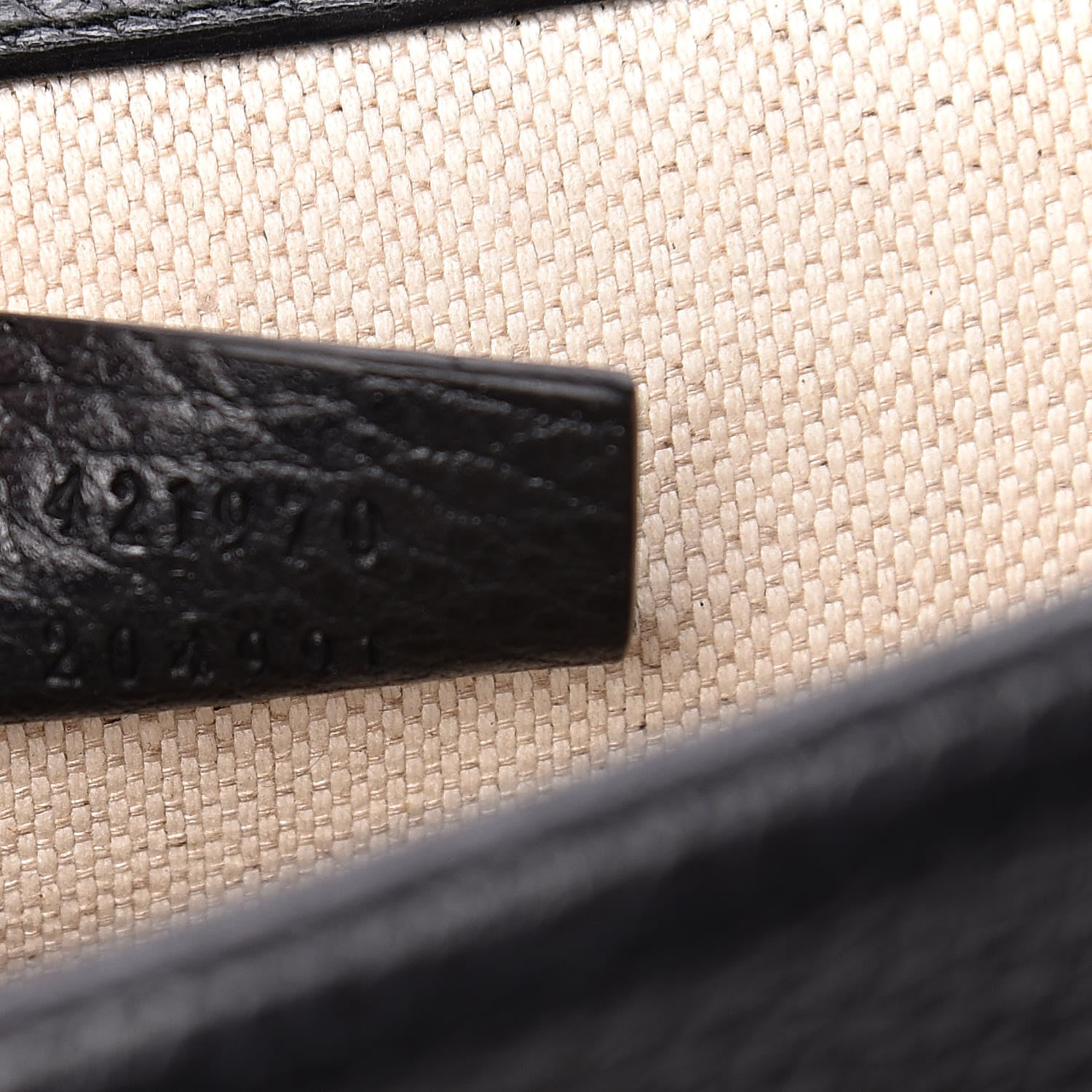 Gucci Calfskin Mini Dionysus Shoulder Bag Black 9 of 13