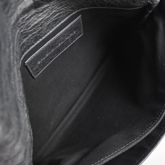 Agneau Giant Envelope Clutch Anthracite GSH