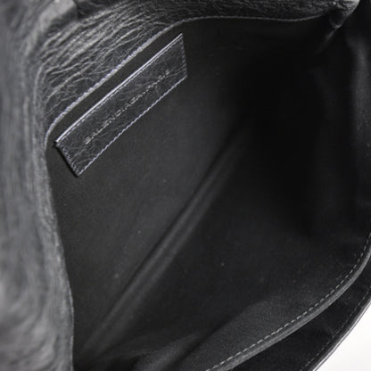 Balenciaga Agneau Giant Envelope Clutch Anthracite GSH 5 of 7