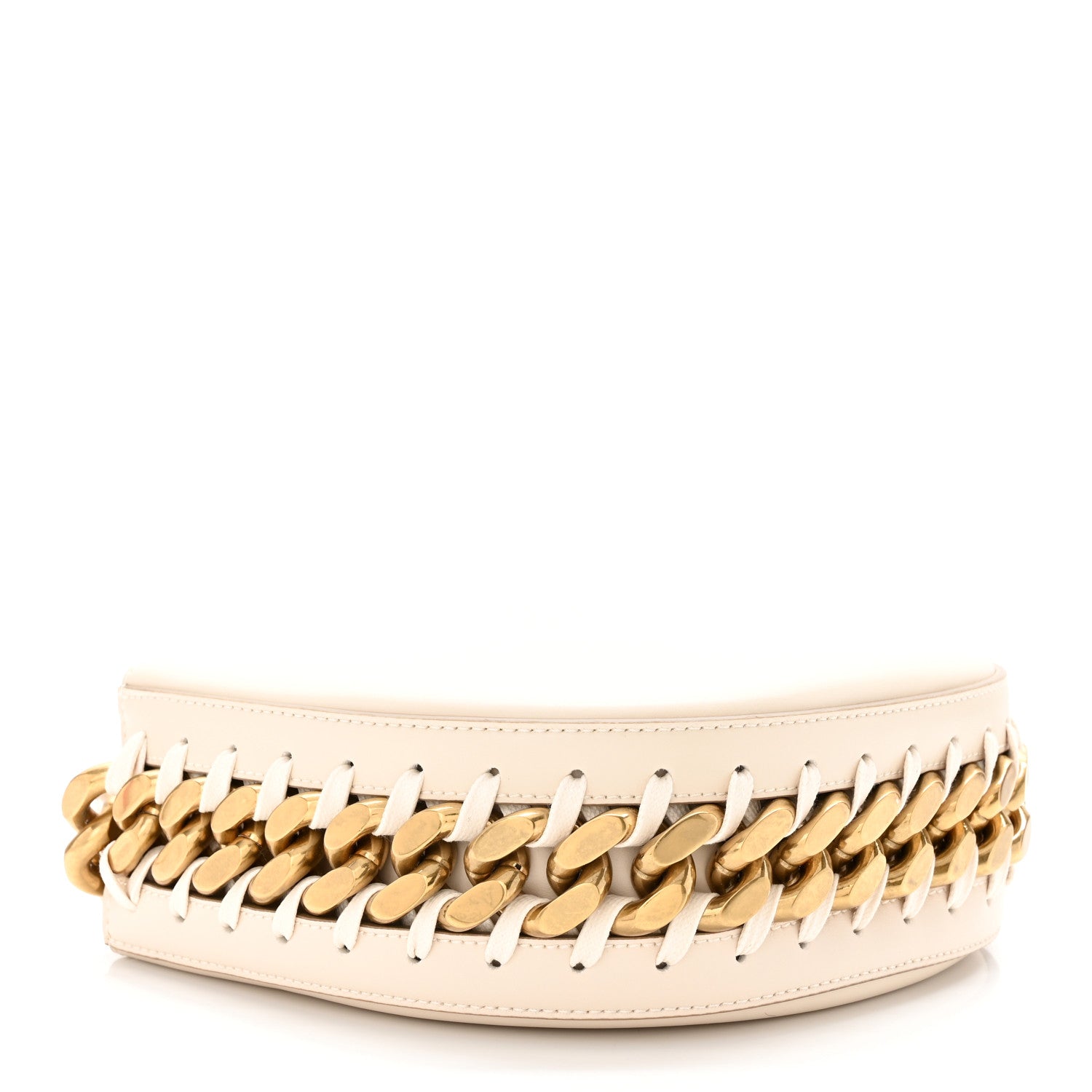 Stella McCartney Eco Alter Nappa Small Frayme Shoulder Bag White 4 of 10