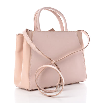 Fendi Vitello Elite Monster Petite 2Jours Tote Rosa Plaster 4 of 15