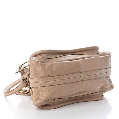 Chloe Calfskin Medium Paraty Biscotti Beige 4 of 9