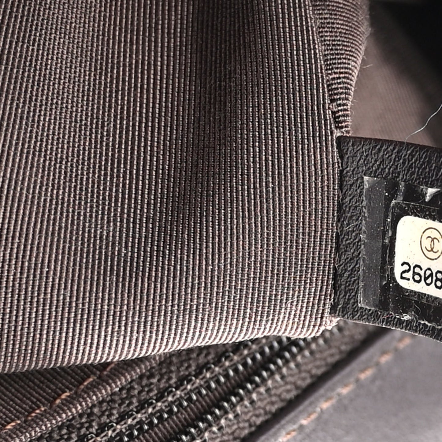 Calfskin Quilted New Medium Boy Flap Dark Brown