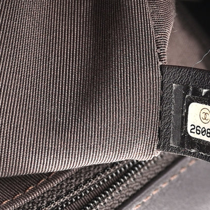 Chanel Calfskin Quilted New Medium Boy Flap Dark Brown 8 of 10