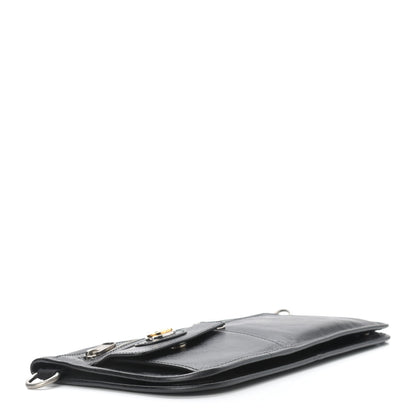 Gucci Fluffy Calfskin Morpheus Messenger Bag Black 3 of 10