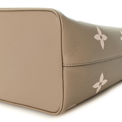 Louis Vuitton Empreinte Monogram Giant Neonoe MM Tourterelle Creme 10 of 10