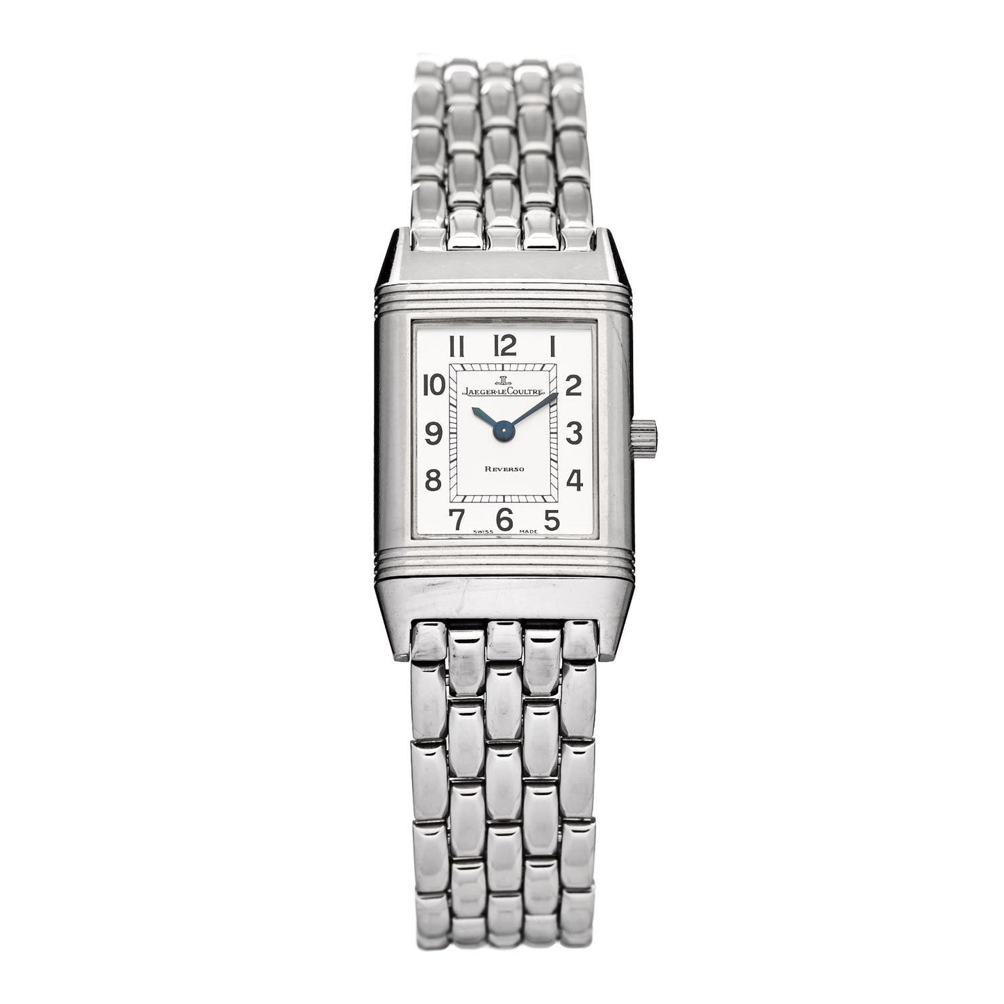 Stainless Steel 20mm Reverso Quartz Watch 260.8.08