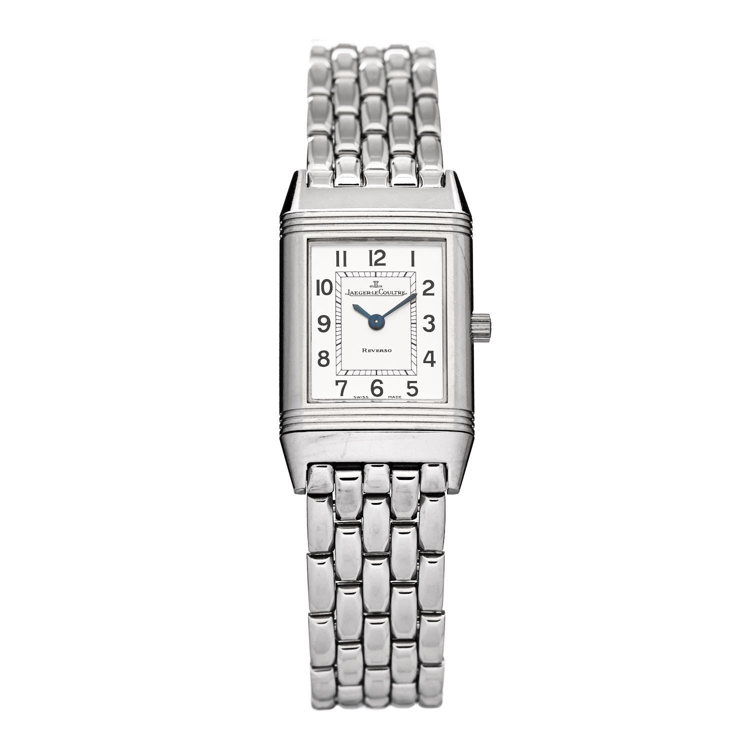 Jaeger-LeCoultre Stainless Steel 20mm Reverso Quartz Watch 260.8.08 1 of 4