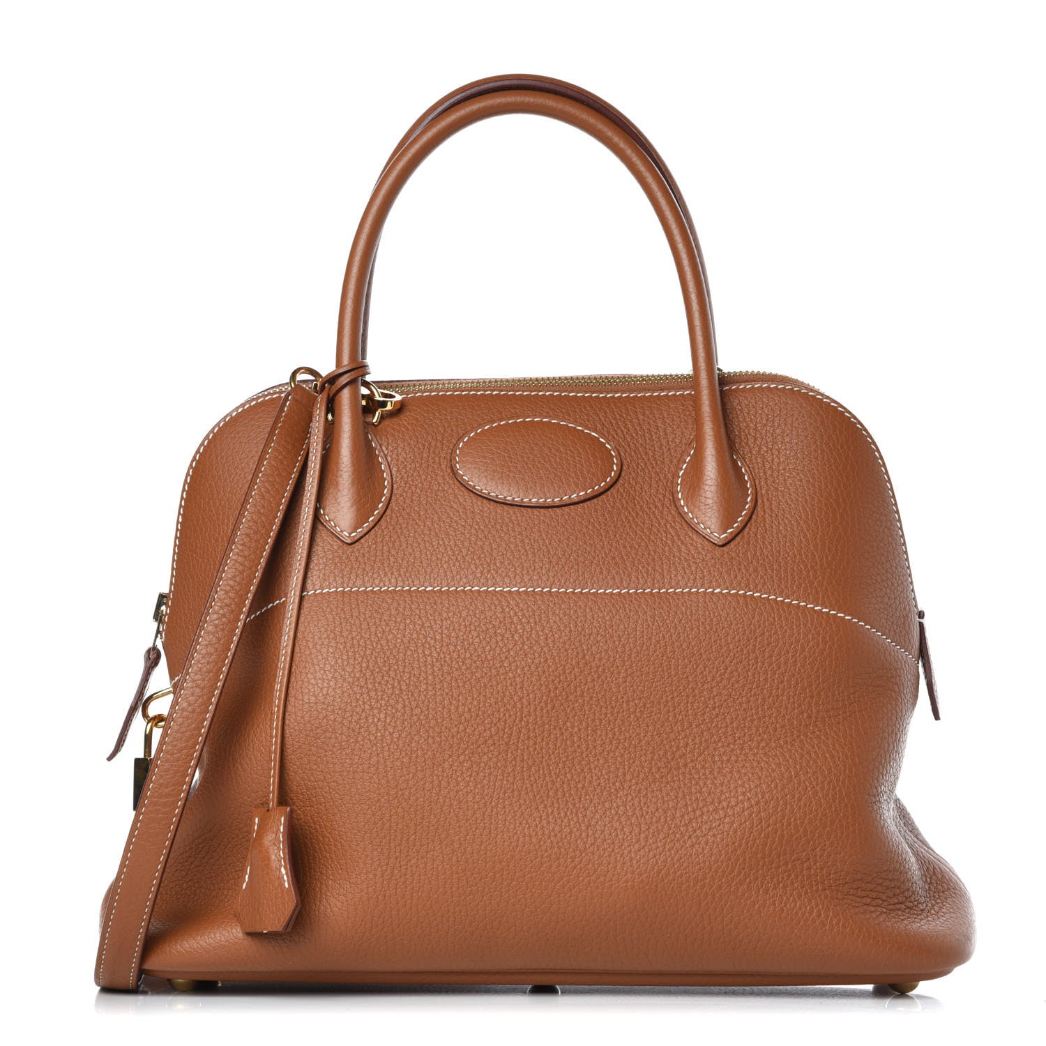 Hermes Taurillon Clemence Bolide 31 Gold 1 of 7