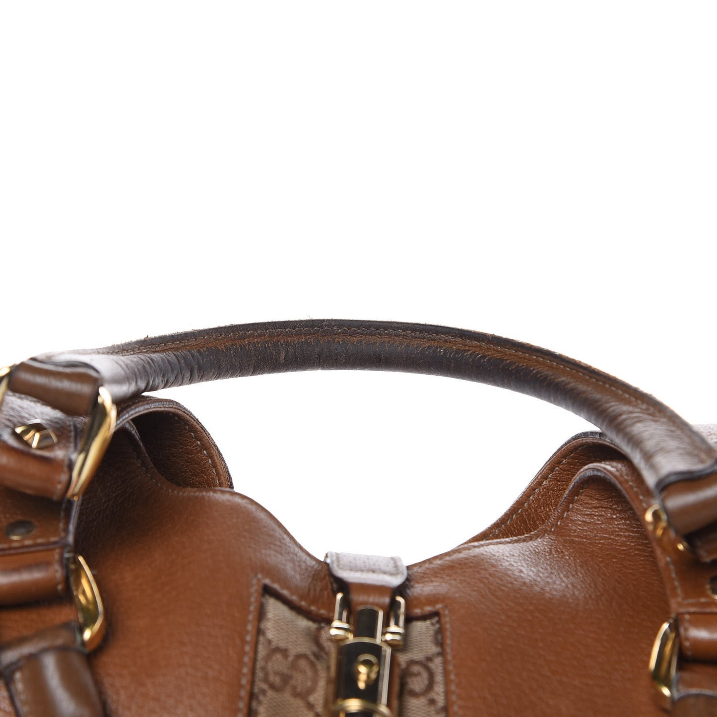 Calfskin Monogram Medium Bardot Brown