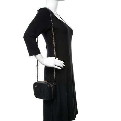 Chanel Calfskin CC Mania Camera Case Black 2 of 11