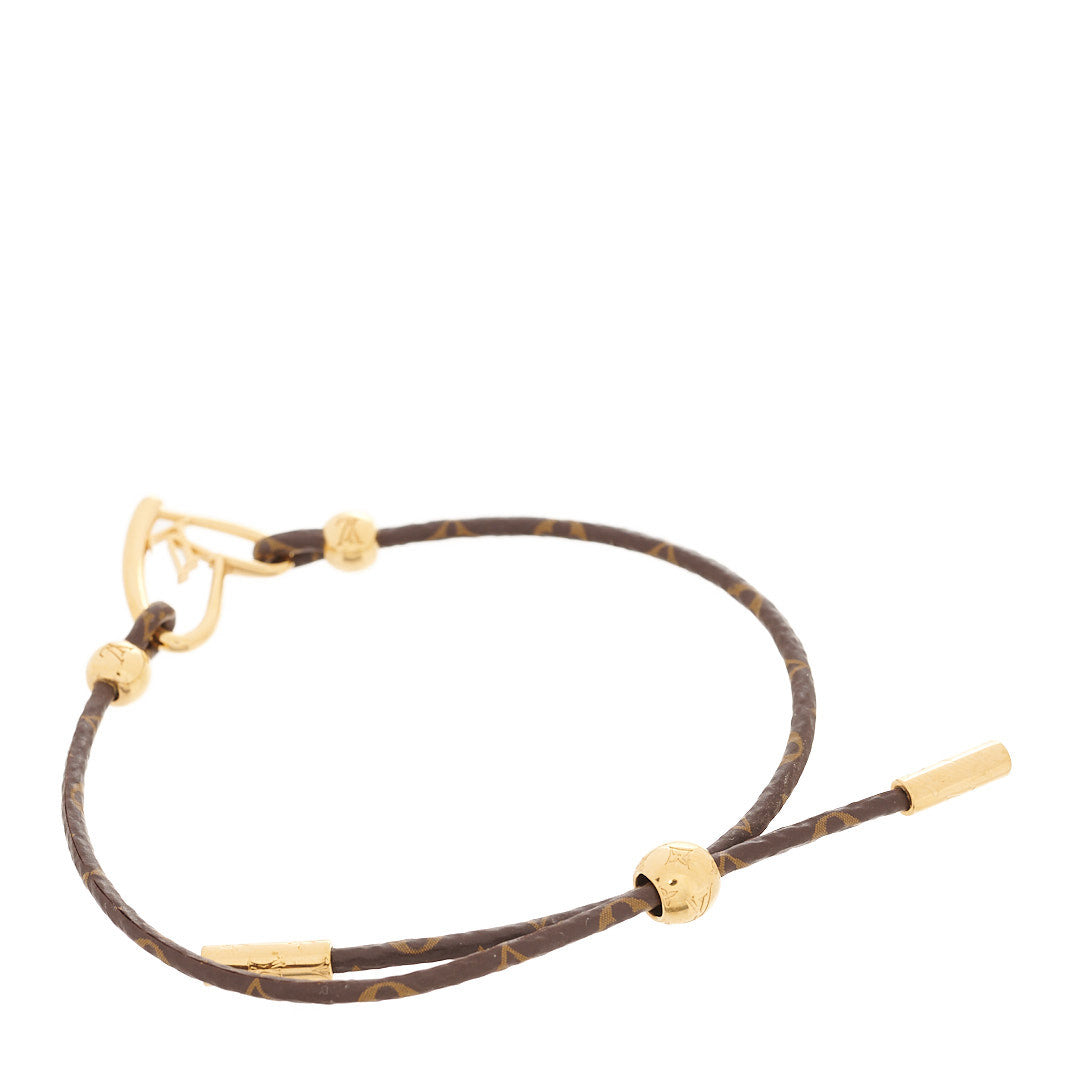 Louis Vuitton Monogram Fall In Love Adjustable Bracelet 2 of 3