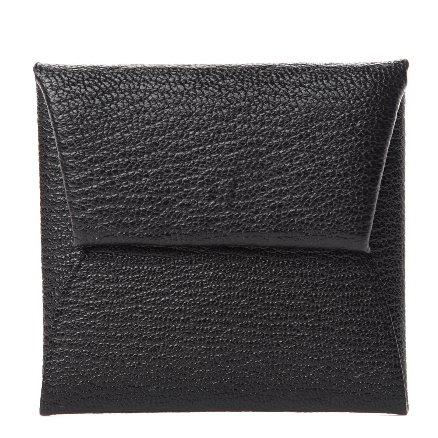 Hermes Chevre Mysore Bastia Coin Purse Black 1 of 7