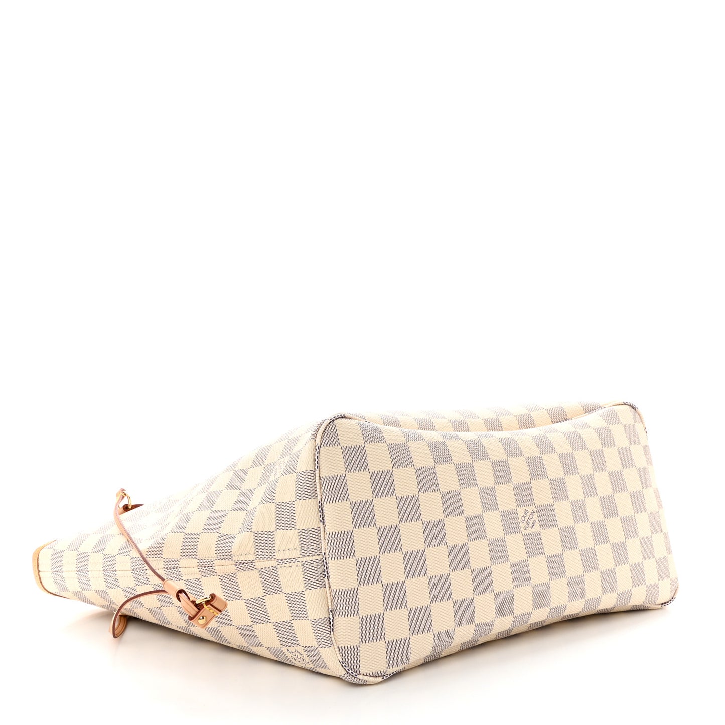 Damier Azur Neo Neverfull MM Rose Ballerine