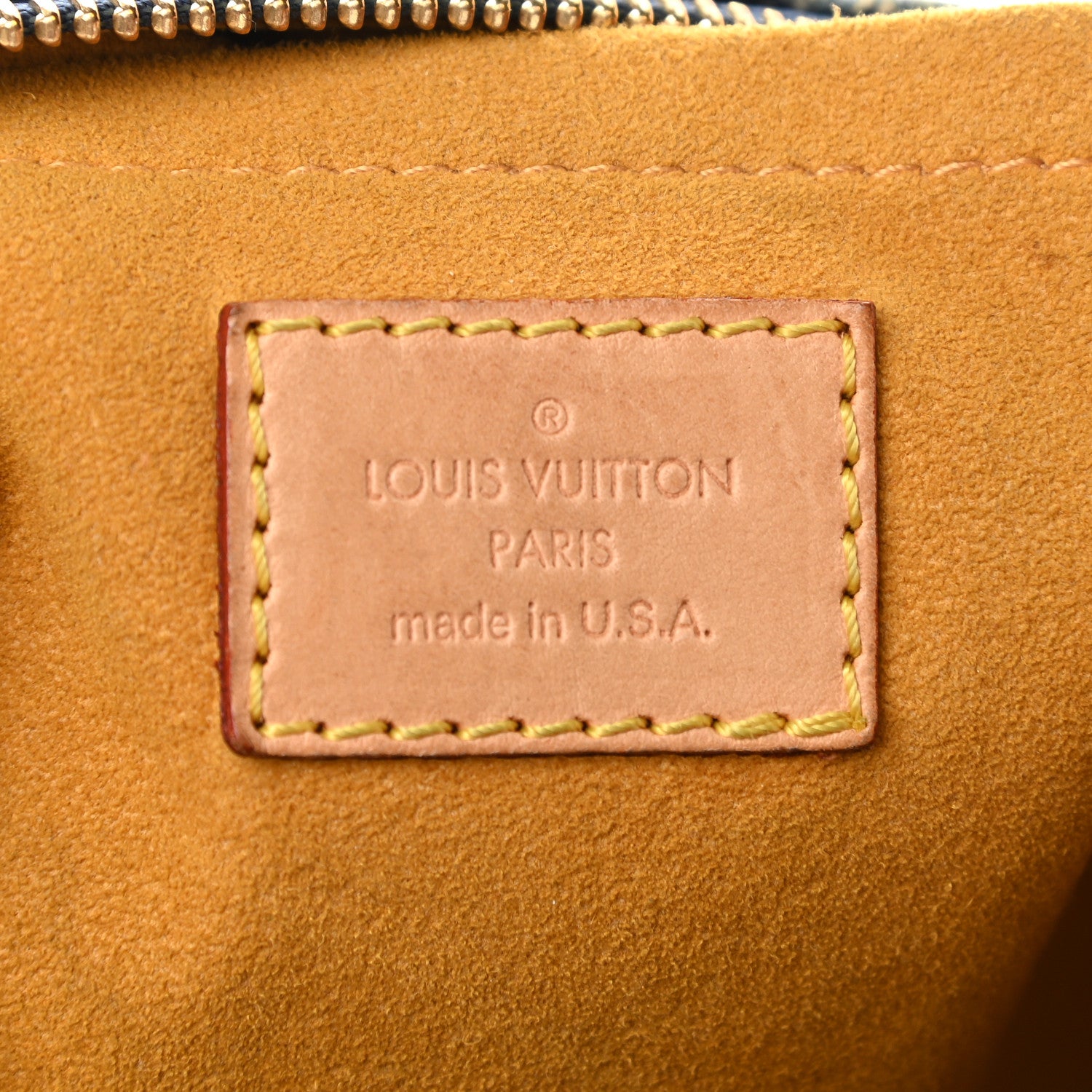 Louis Vuitton Denim Baggy GM Blue 6 of 12