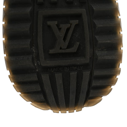 Louis Vuitton Suede Monogram Run Away Sneakers 40 Black 6 of 8
