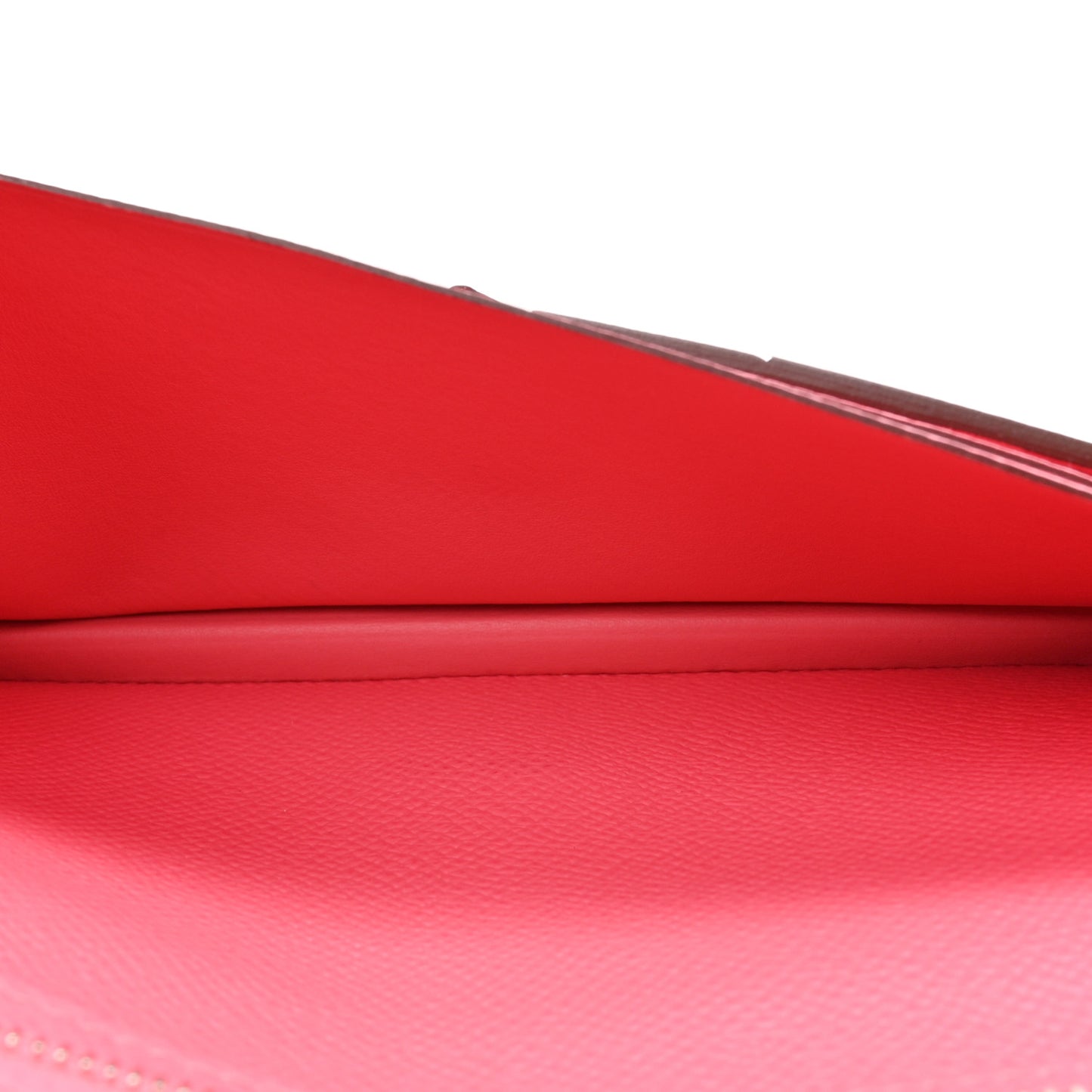 Epsom Bearn Gusset Wallet Rose Lipstick