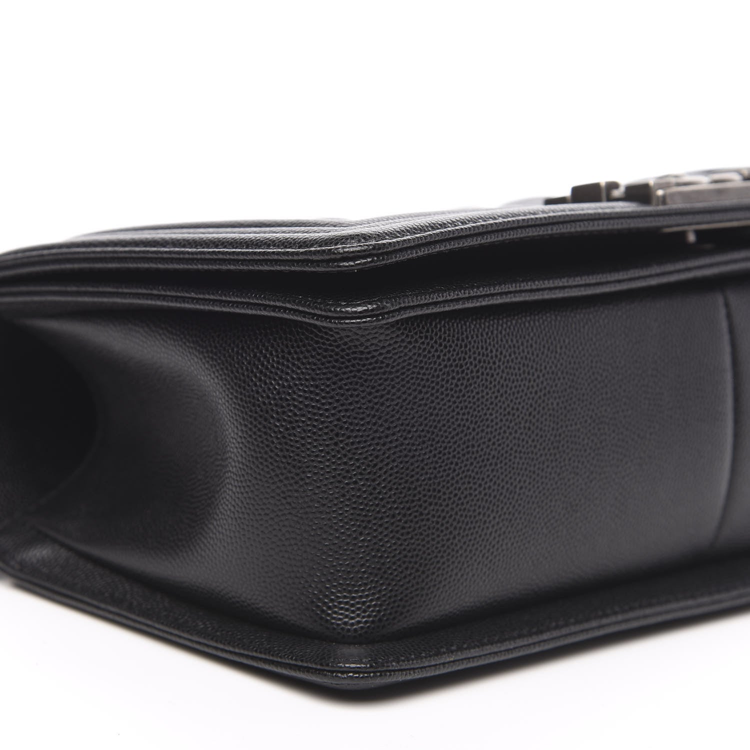Chanel Caviar Quilted Medium Boy Flap Black 8 of 11