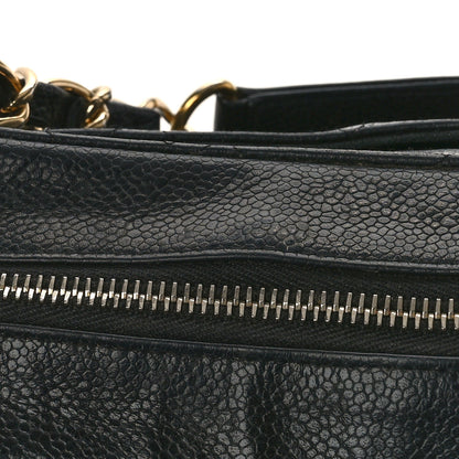 Chanel Caviar Quilted Timeless CC Shoulder Bag Black 10 of 10