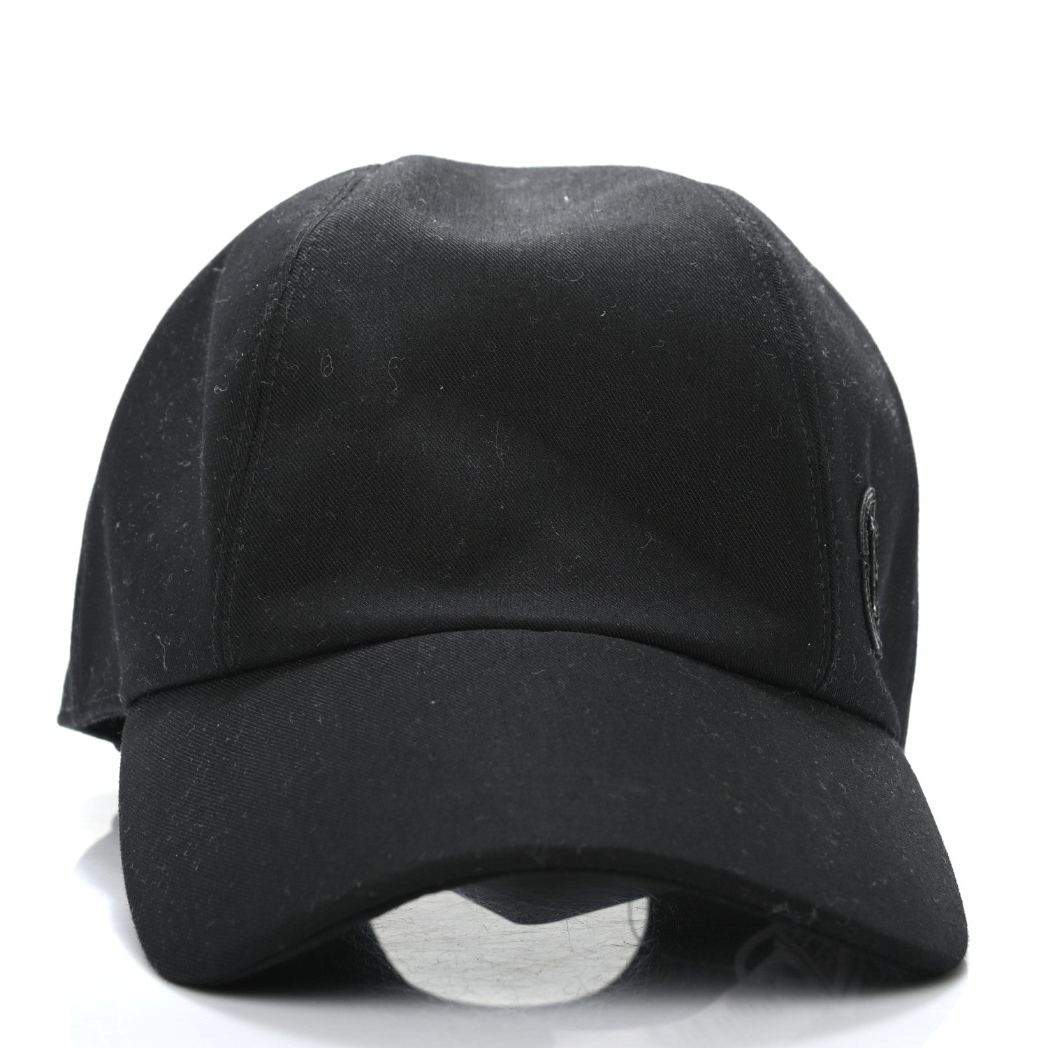 Hermes Cotton Miles H Circle Hat 59 Black 3 of 8