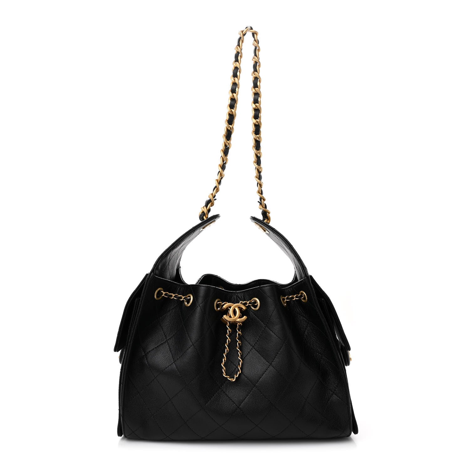 Chanel Caviar Quilted Small Chanel 25 Handbag Black 1 of 13