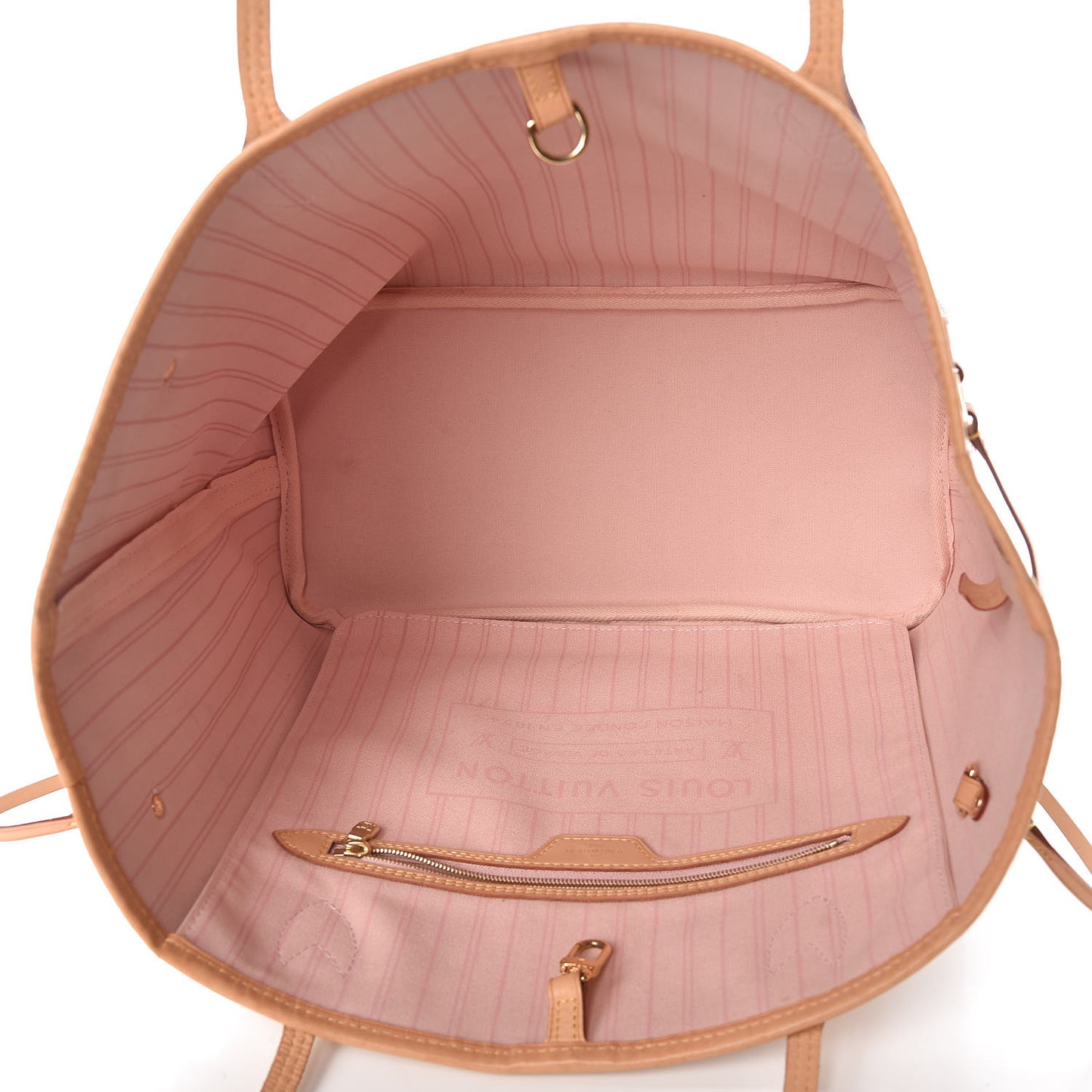 Damier Azur Neo Neverfull MM Rose Ballerine